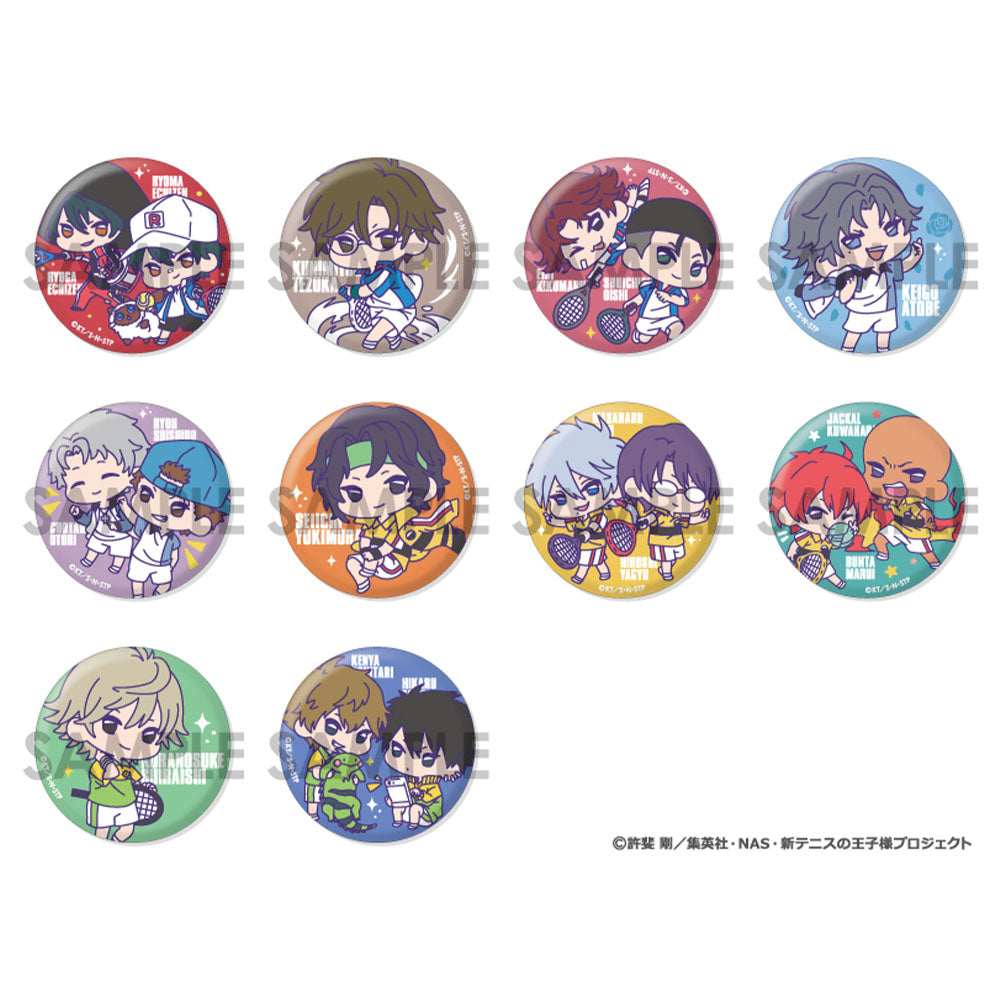 JUMP SHOP限定】新テニスの王子様 わちゃっと！トレーディング缶バッジ