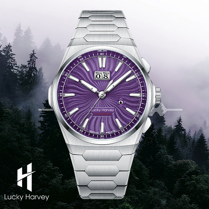 Limited Edition 300PCS】Sound Of Nature Guilloché Purple Dial Big