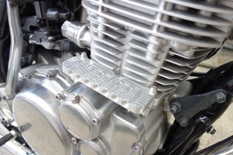 SR400 FI その34 BORE-ACE シリンダー用放熱フィン装着！ | 斉藤さんの