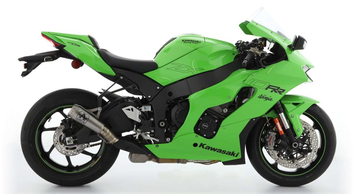 ARROW Kawasaki ZX10R/RR (2021) Titanium Slip-on Exhaust – 2Wheels Hero