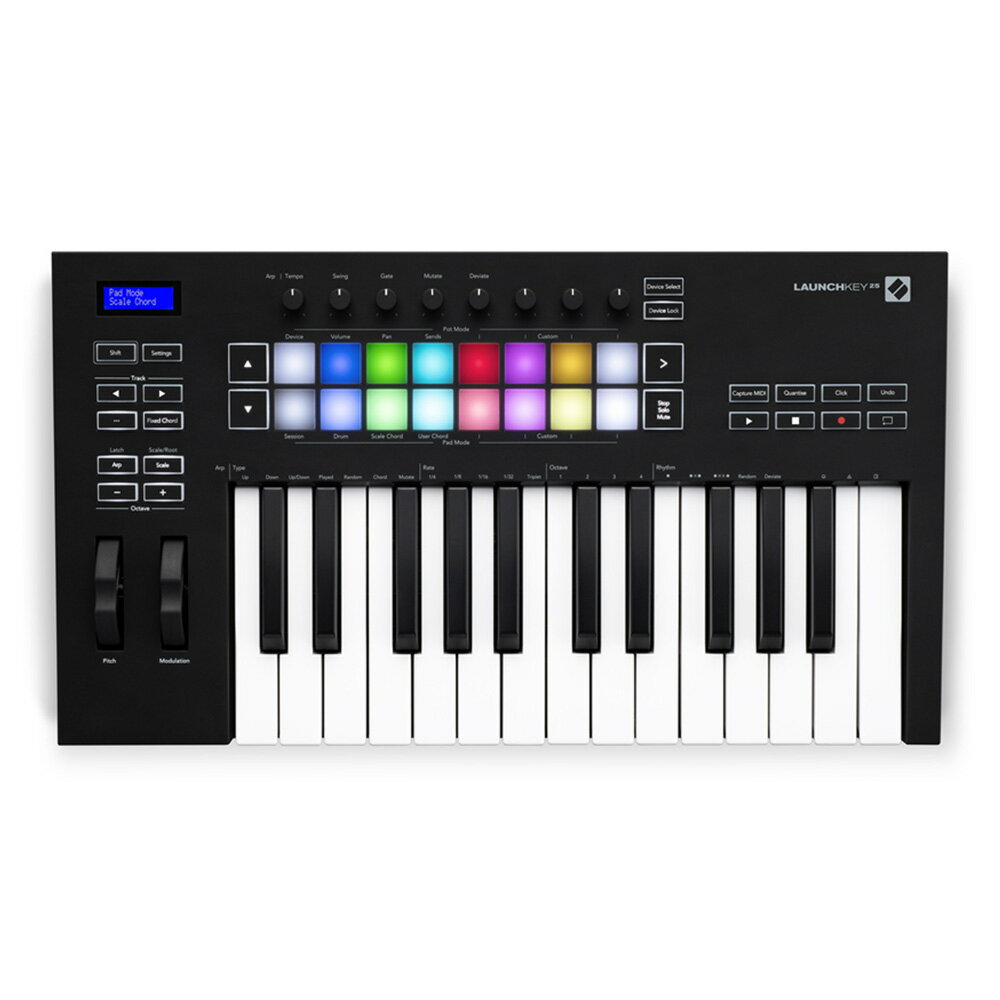 楽天市場】novation ノベーション - 25鍵盤 midi キーボード