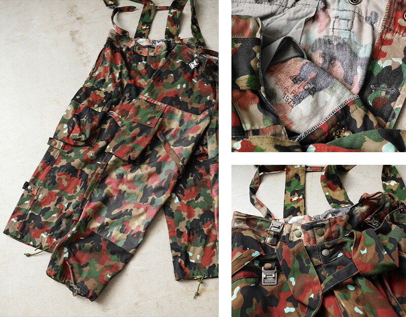 楽天市場】【スモールサイズ】実物 USED スイス軍 M-70 オーバーオール