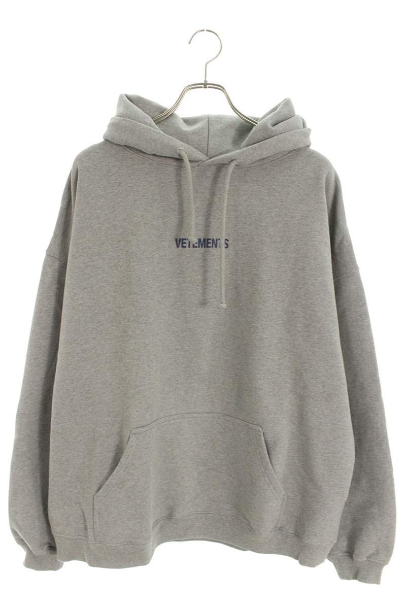 楽天市場】vetements グレー パーカーの通販