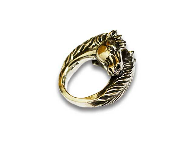 楽天市場】【Peanuts&Co/ピーナッツカンパニー】「Two Face Horse Ring