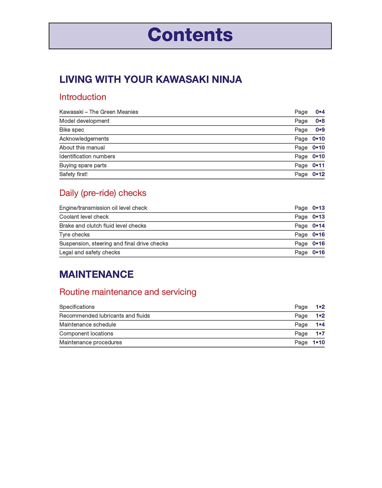 Kawasaki Ninja ZX-7R & ZX-9R (1994-2004) Haynes Repair Manual