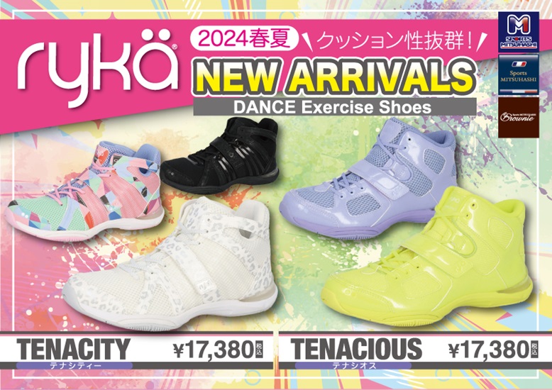 大好評販売中♪／ 大人気シューズRYKA(ライカ)!待望の2024年春夏モデル
