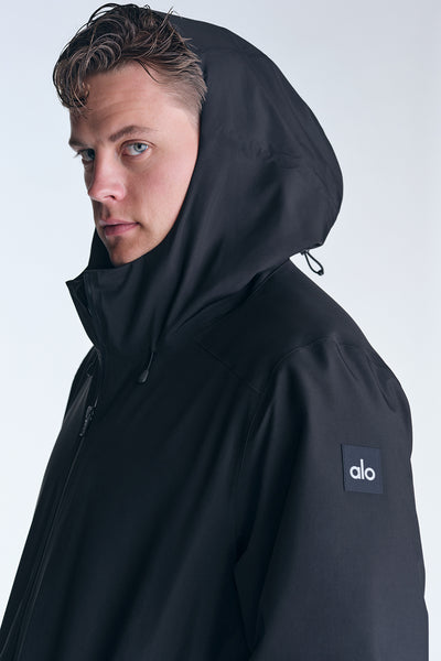 Alpha Shell Jacket - Black | ALO