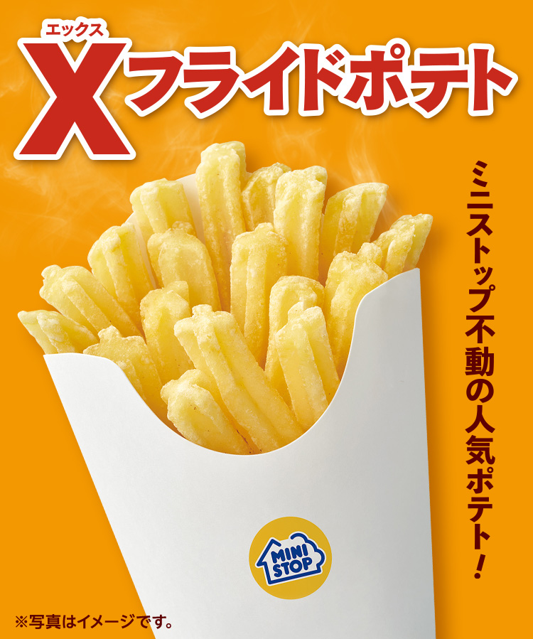 Xフライドポテト | ミニストップの揚げもの | ホットスナック | 商品