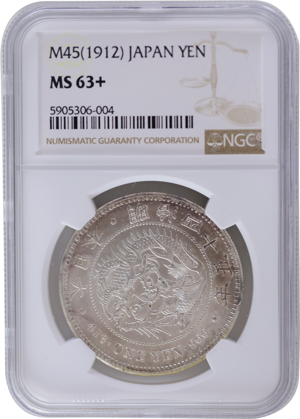 PCGS·NGC authorized dealer NagasakaCoin 一圓銀貨(一円銀貨)の販売
