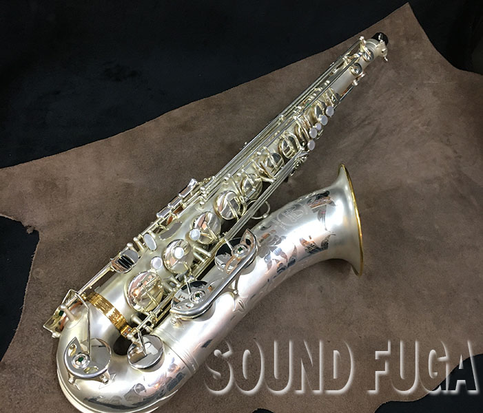 WOODSTONE サテン 銀メッキ イナーゴールド テナーサックス