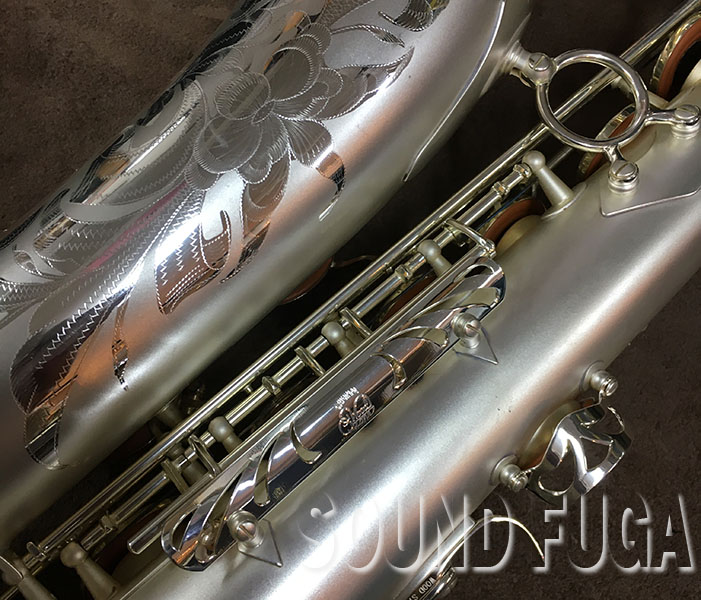 WOODSTONE サテン 銀メッキ イナーゴールド テナーサックス