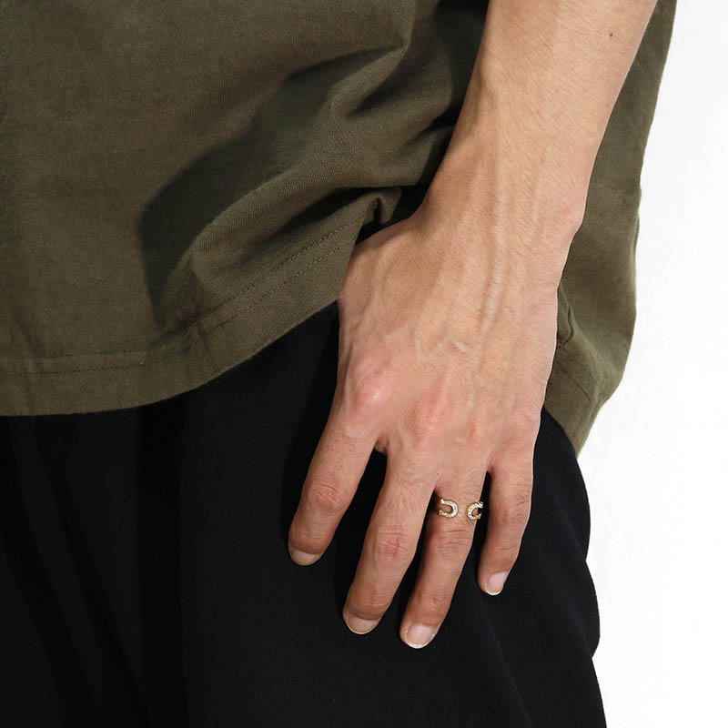 SYMPATHY OF SOUL（シンパシーオブソウル） Double Horseshoe Ring