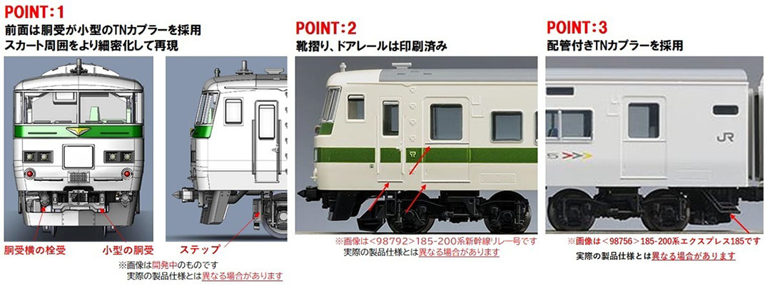 JR 185-0系特急電車（踊り子・強化型スカート）基本セットA｜製品情報