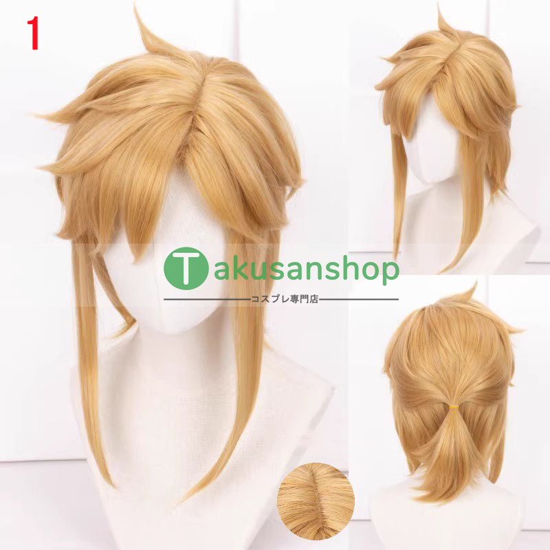 ゼルダの伝説 リンク Link 風 コスプレウィッグ かつら cosplay wig