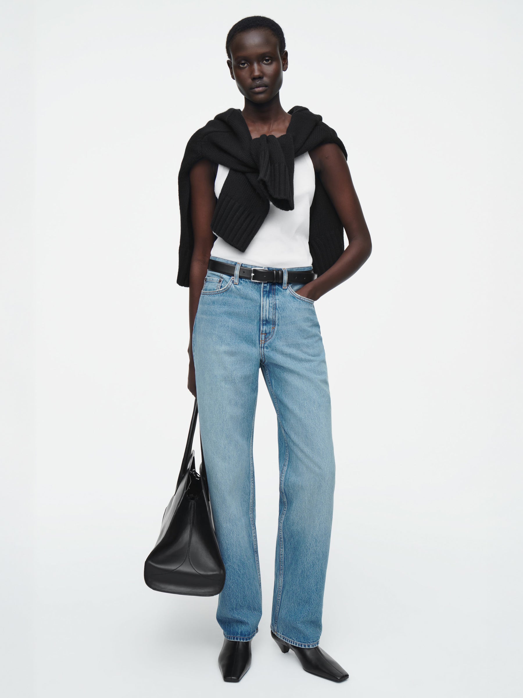 COS | Column Jeans in Light Blue | The UNDONE