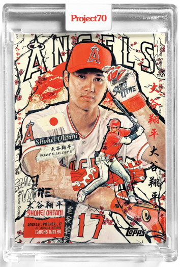 大谷が登場！ TOPPSの新プロジェクトに選出【ニュース/トピックス