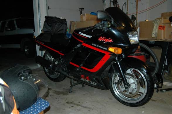 First day on an old ZX | Kawasaki ZX-10R Forum