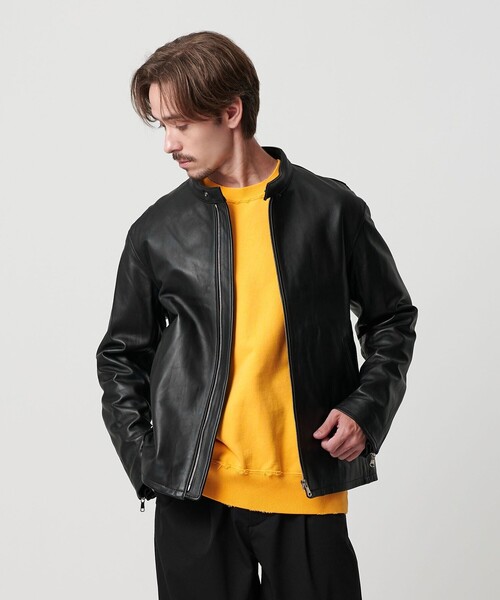 BEAUTY＆YOUTH UNITED ARROWS 革ジャン ライダース シープレザー