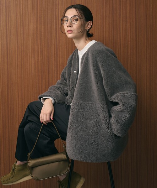 BEAUTY＆YOUTH UNITED ARROWS コート アウター 「WEB限定」ボア