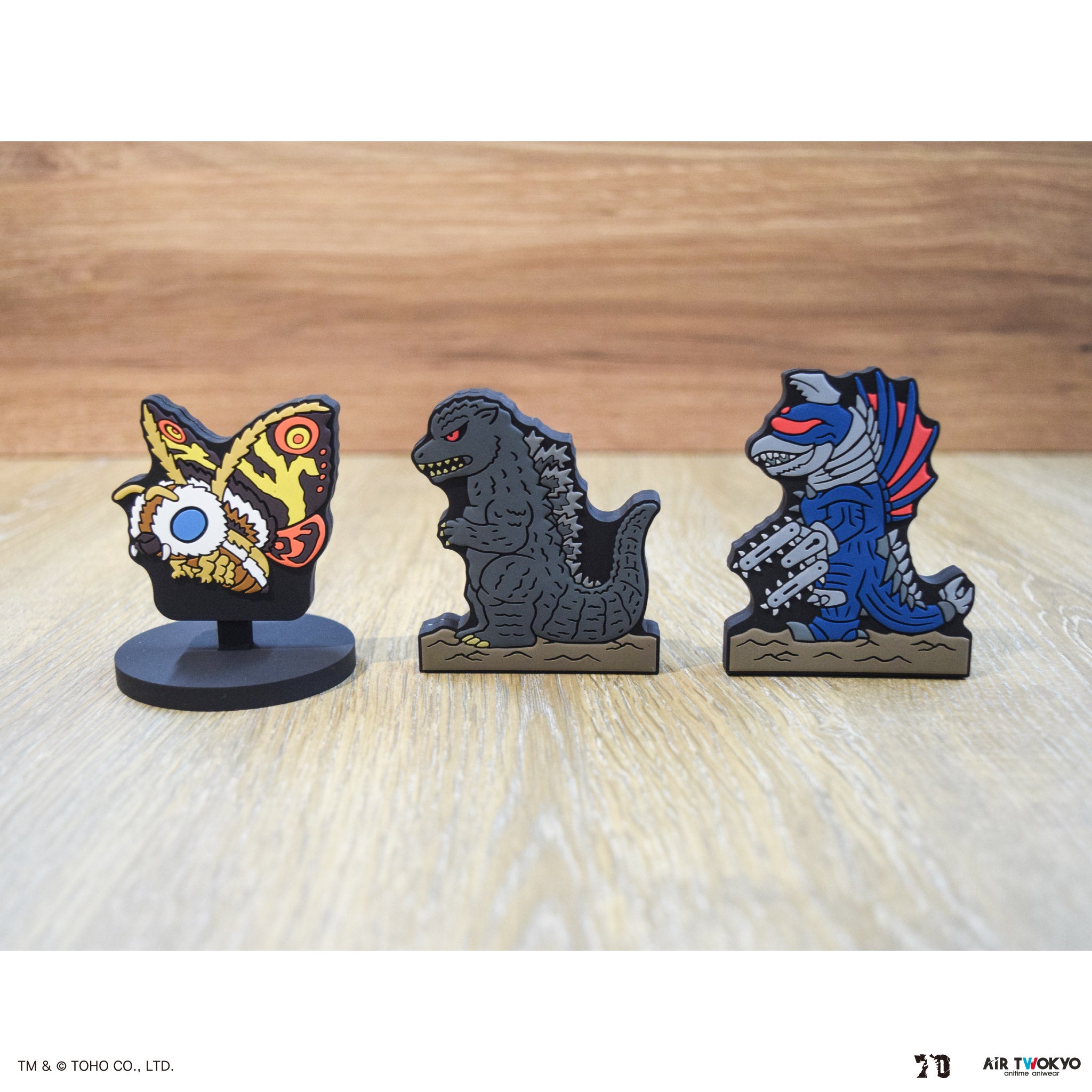 ゴジラ70周年記念 ミレニアムシリーズ ラバーフィギュアセット – AIR