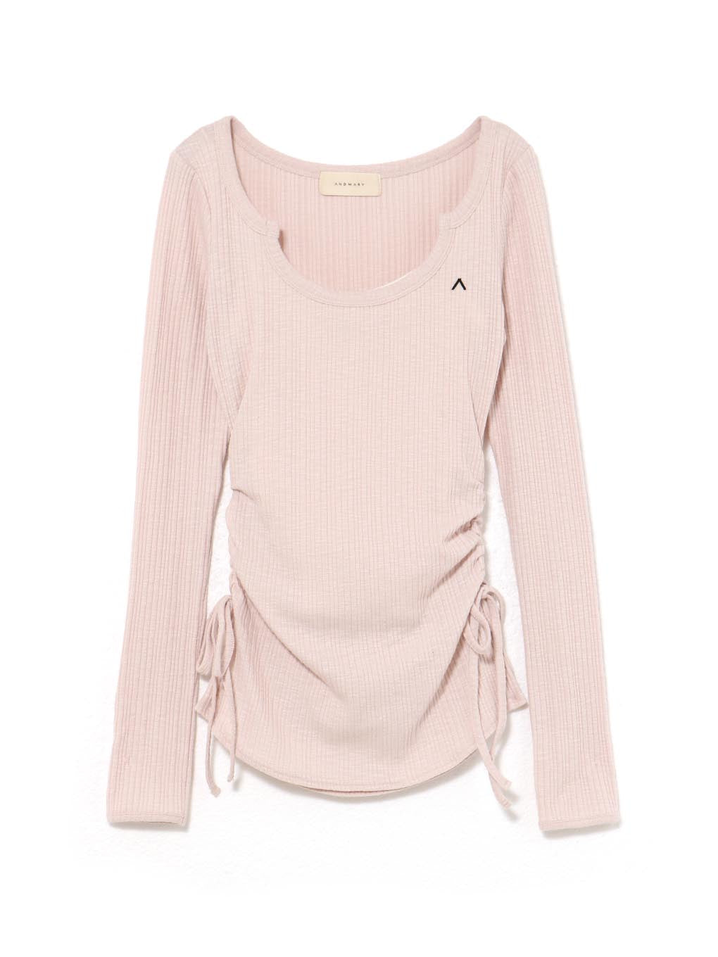 ANDMARY】Lala shirring ribbon tops