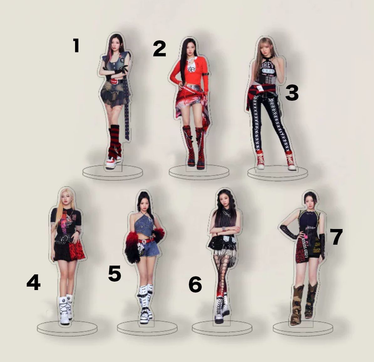 BABYMONSTER アクスタ 003 ベイビーモンスター ルカ RUKA パリタ