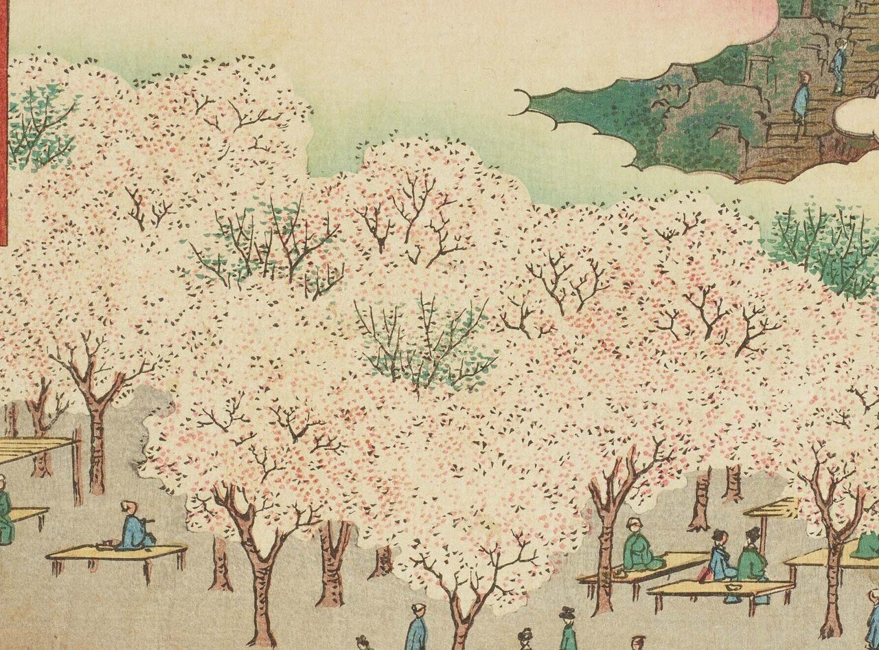 歌川広重の「名所江戸百景」でお花見を楽しもう｜太田記念美術館