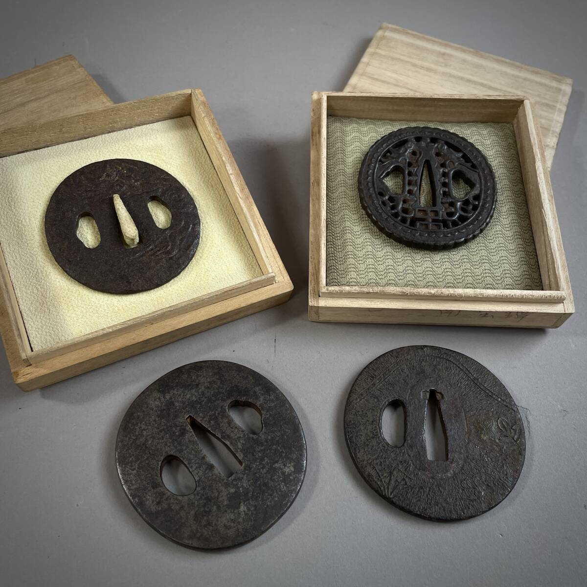 Yahoo!オークション -「國廣」(鍔、刀装具) (武具)の落札相場・落札価格