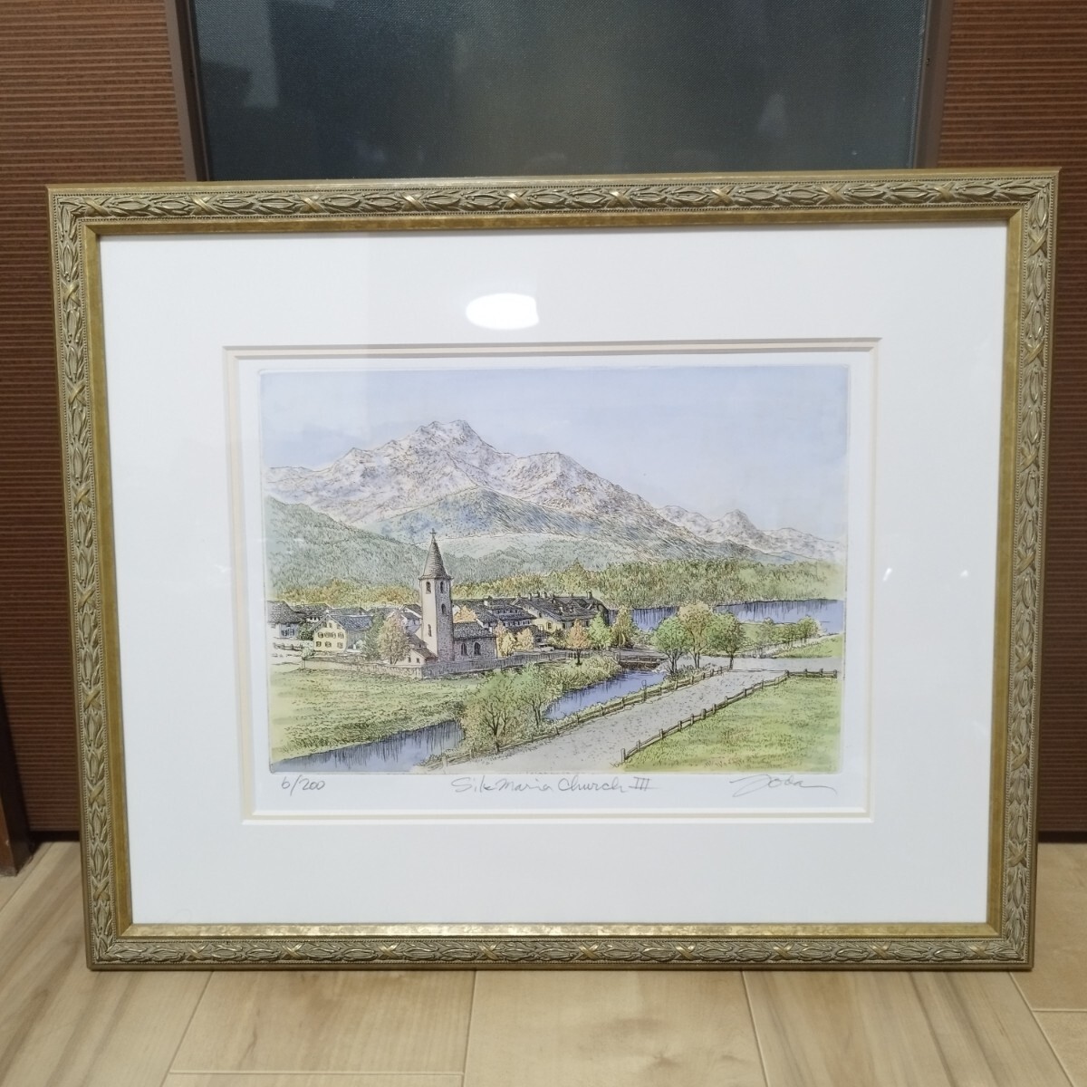 Yahoo!オークション -「織田義郎」(銅版画、エッチング) (版画)の落札