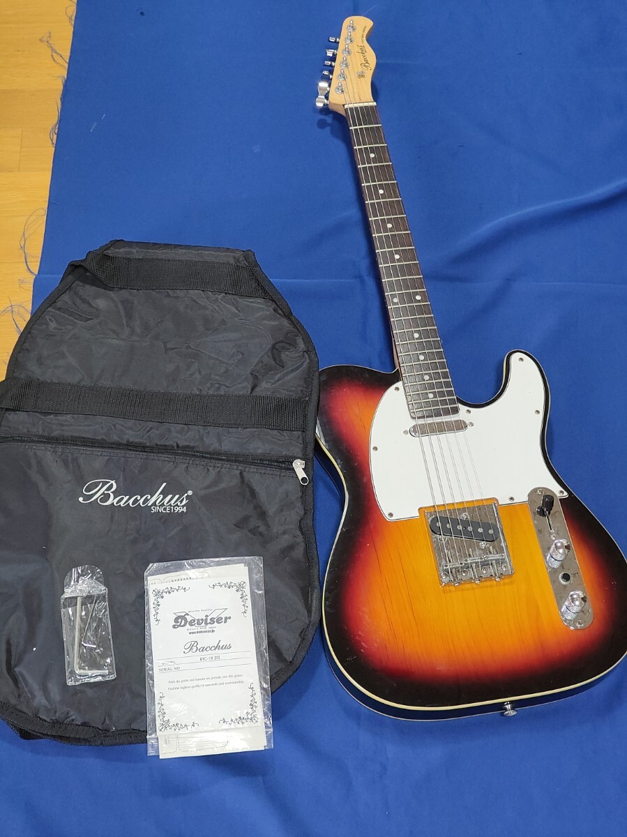 Yahoo!オークション -「bacchus テレキャスター」(ギター) (楽器、器材