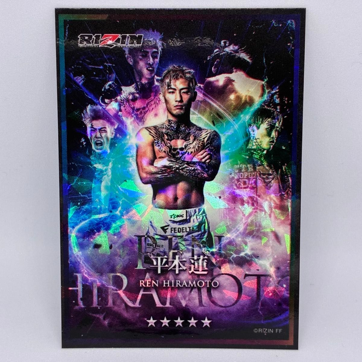 RIZIN ライコレ リアルカード 朝倉未来 COMBAT TOP500 限定カード