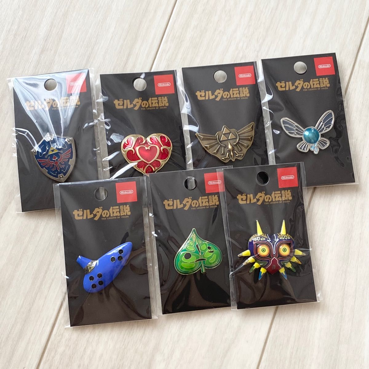 ゼルダ ピンズ 7セット ゼルダの伝説 ブレワイ ティアキン 時オカ