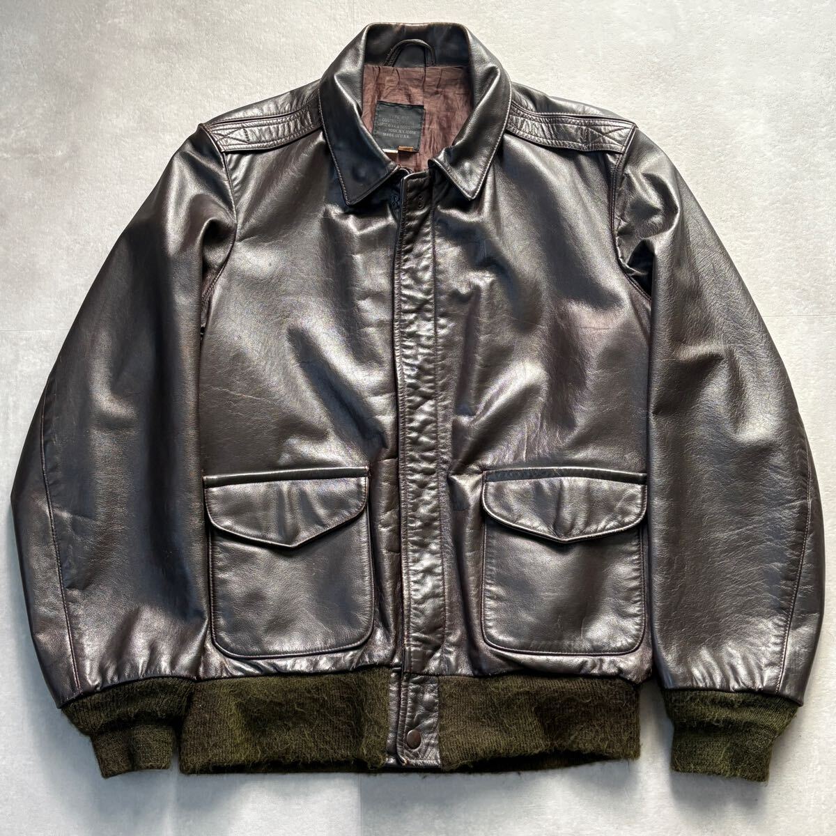 SPIEWAK A-2 80s USA製 レザー フライトジャケット 本革 36｜Yahoo
