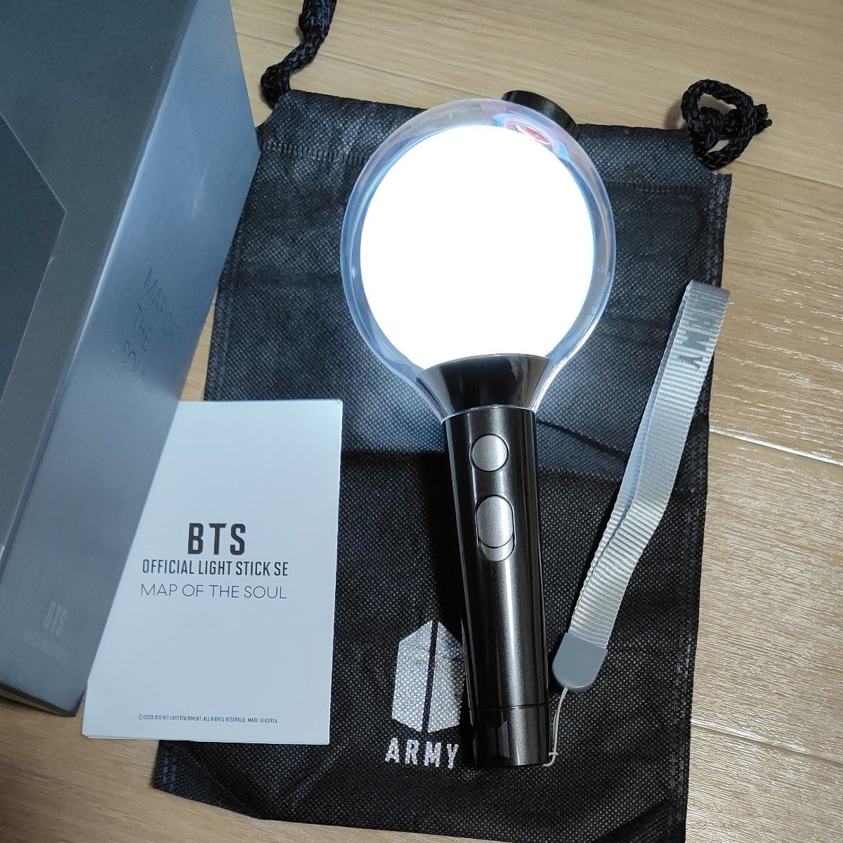 BTS アミボムVer4 オフィシャルライトスティック ペンライト MAP OF