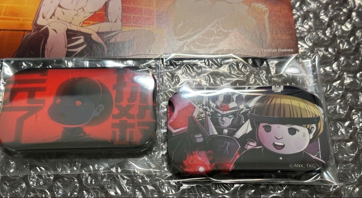 HUNDRED LINE 缶バッジ 銀崎晶馬 ハンドレッドライン グッズ5点セット