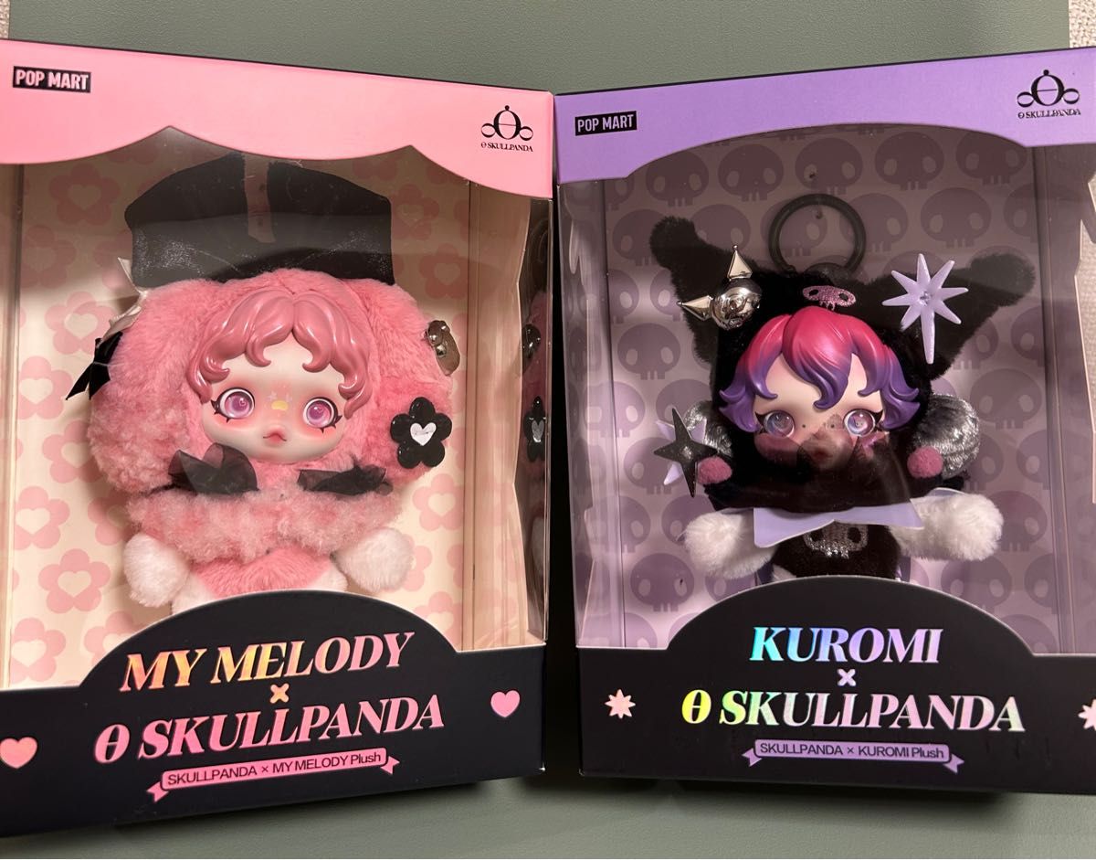 POPMART SKULLPANDA スカルパンダ クロミ マイメロ 2体セット｜Yahoo