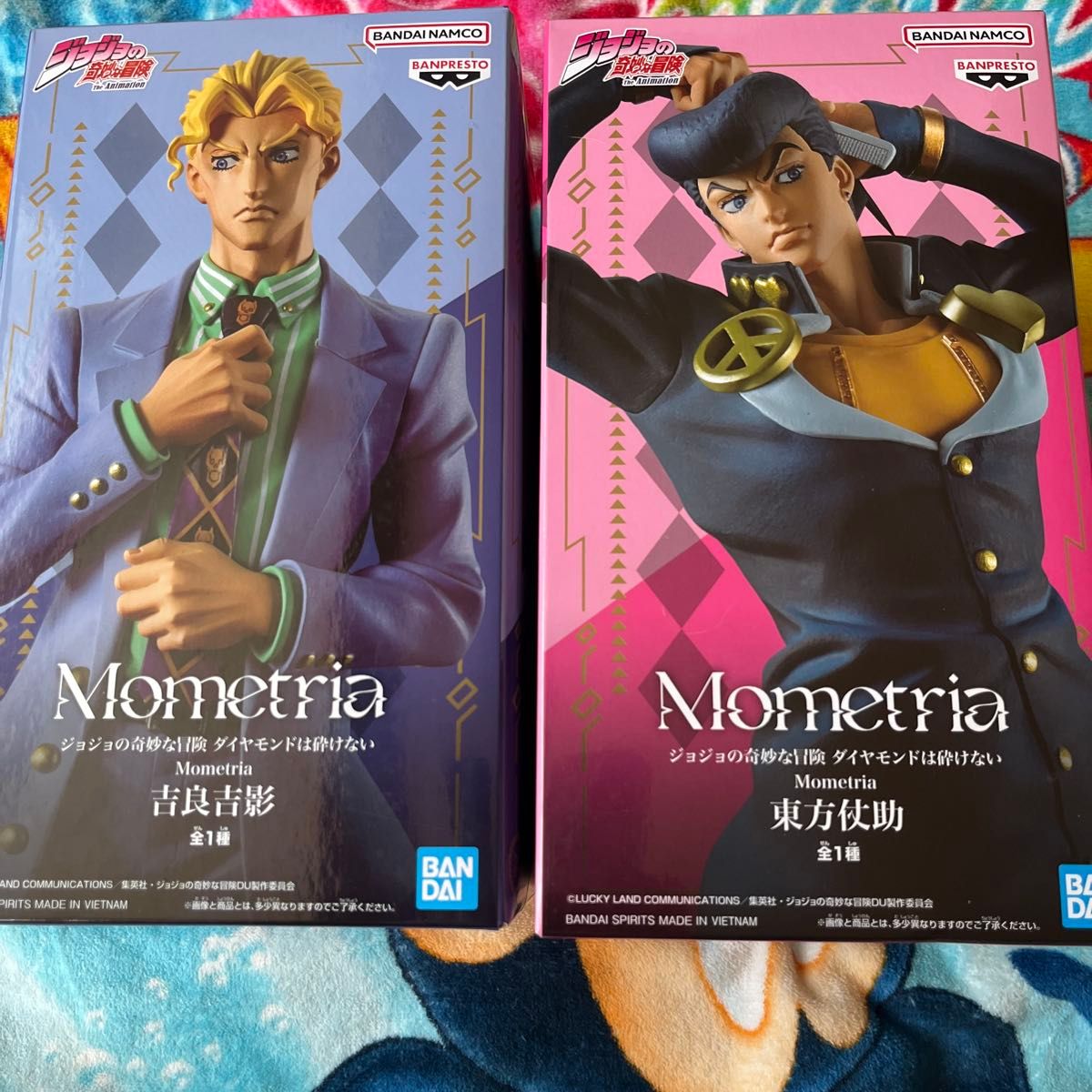 ジョジョの奇妙な冒険 Mometria 東方仗助 吉良吉影 フィギュア 2種