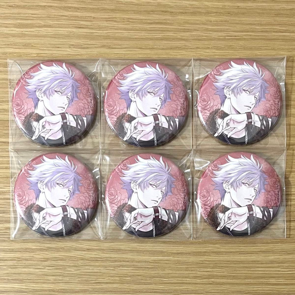 うたプリ タブナイ 缶バッジ Magazine Photoshoot anan 黒崎蘭丸 6個