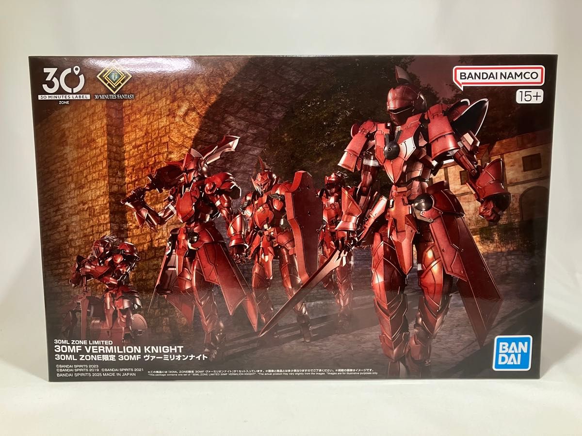 未組立】30ML ZONE限定 30MF ヴァーミリオンナイト / 30MINUTES LABEL