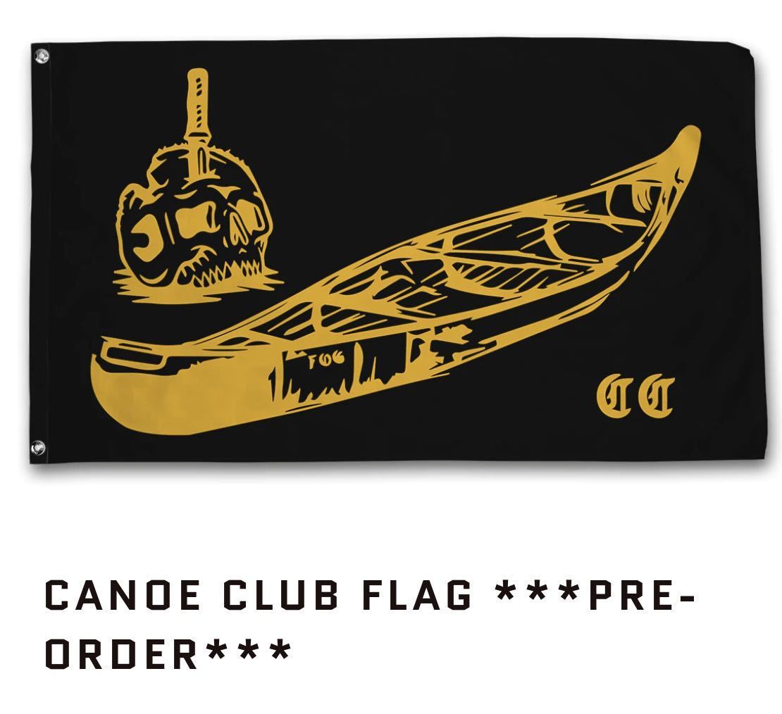 unused new goods ]Forward Observations Group Canoe Club flag flag