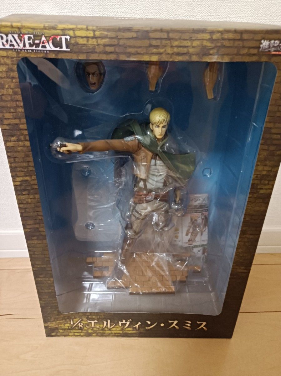 進撃の巨人 エルヴィン・スミス フィギュア brave act 千値練 1/8