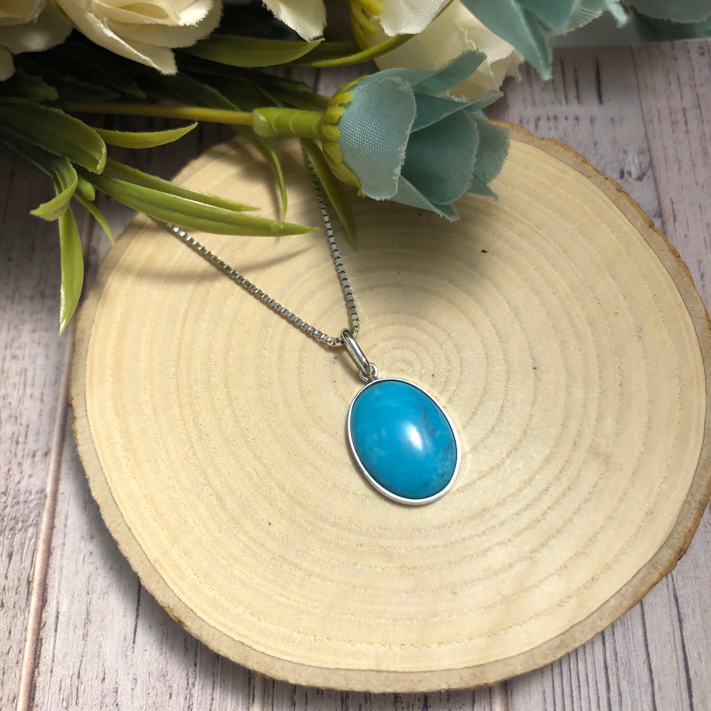 h371d】ターコイズ ペンダントトップ(SV925) | まがたまや雲玉