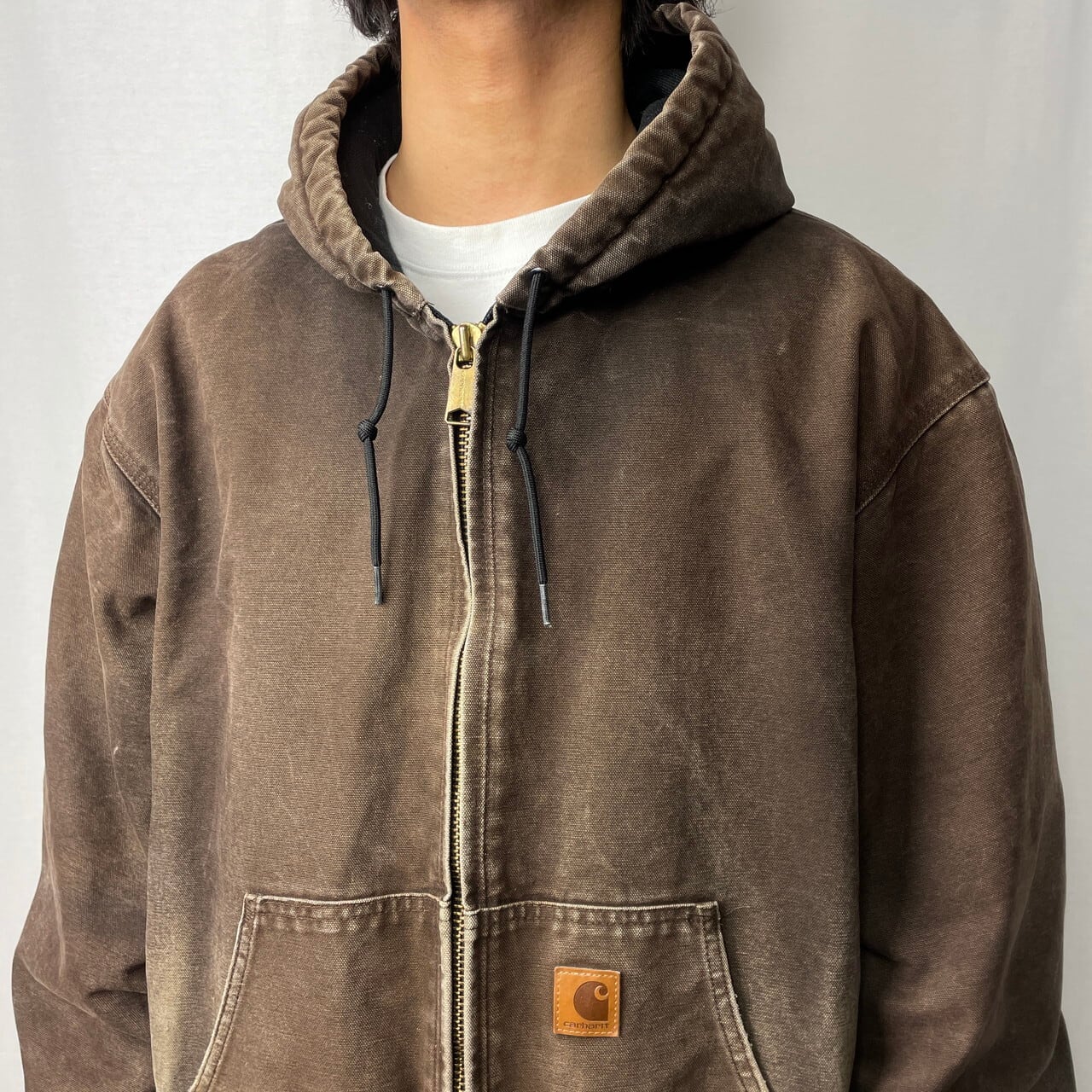 90年代 Carhartt カーハート ダック地 アクティブジャケット メンズXL