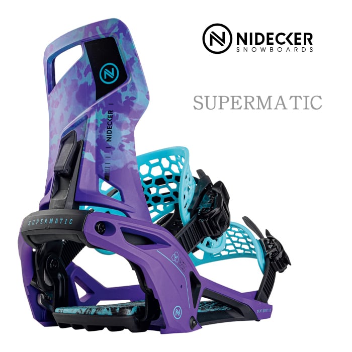 24-25モデル. NIDECKER .『 SUPERMATIC 』. Purple . ナイデッカー