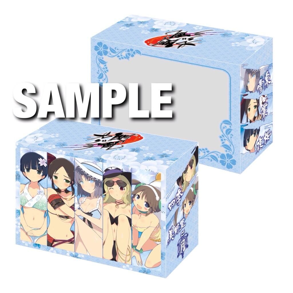 デッキケース】閃乱カグラからデッキケース「国立半蔵学院」「焔紅蓮隊