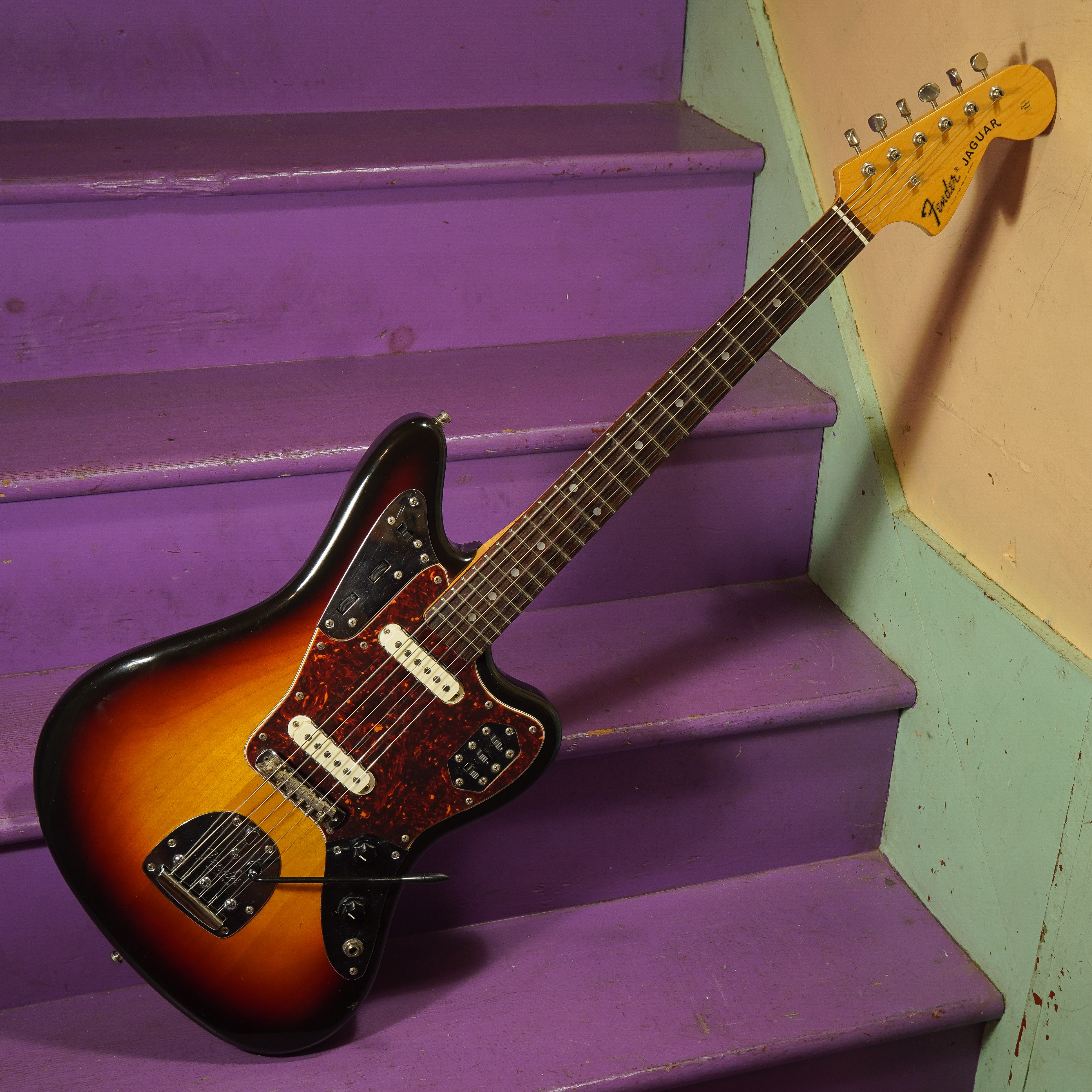 1996 Fender Japan JG-66 Jaguar Electric Guitar