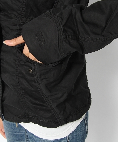 goa（ゴア）の「ビックフードジャケット（ミリタリージャケット）」 - WEAR