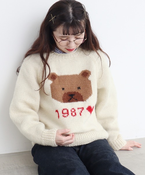 CHILD WOMAN（チャイルドウーマン）の「ネパール手編みくまインター