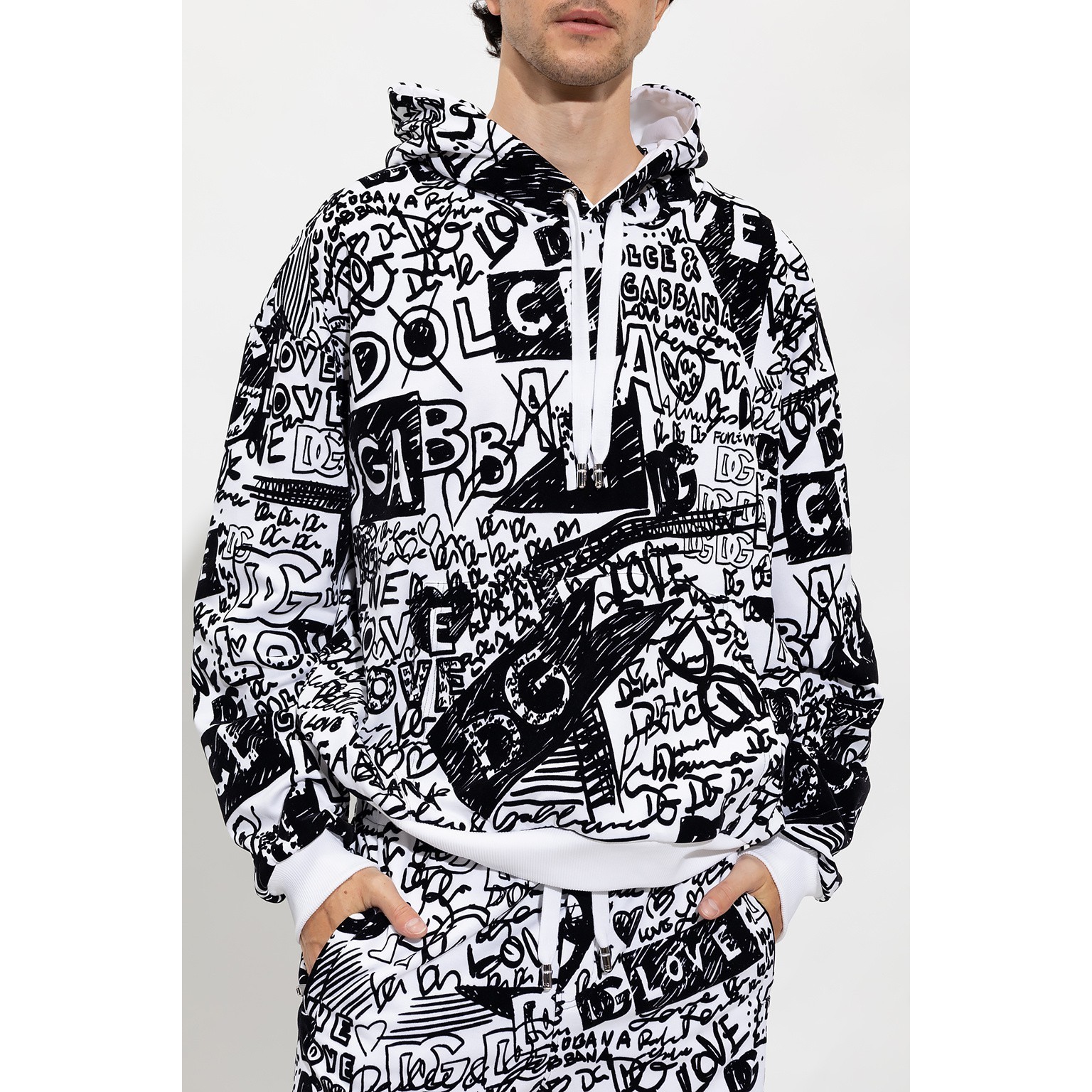 Dolce & Gabbana フロックグラフィティプリント セットアップ (Dolce