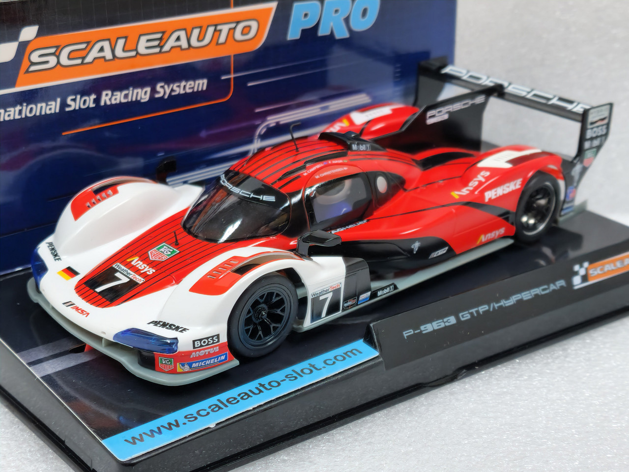 SC-6324 Scaleauto Porsche 963 GTP 24h Daytona 2023, #7 1:32 Slot